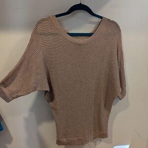Express Flowy Sparkle Knit Top